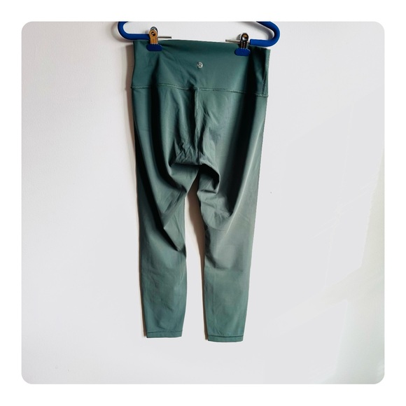 ★ Lululemon Wunder Under High-Rise Crop Full-On Luxtreme - Tidewater Teal ★ - Picture 7 of 17